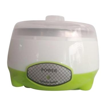 Imagem de Baoblaze Pequeno aparelho de cozinha fabricante de iogurte, baixo ruído, 15w, presentes domésticos femininos masculinos mini máquina automática de iogurte diy, Forro de aço verde
