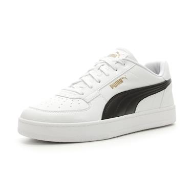 Imagem de PUMA Caven 2.0 Tênis masculino, Puma branco-puma preto e dourado, 41