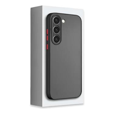 Imagem de Capa Capinha Case Premium Anti Impacto Fosca Preta Translúcida com Proteção de Câmera para Samsung Galaxy S24, S24 Plus e S24 Ultra (S24 Plus)