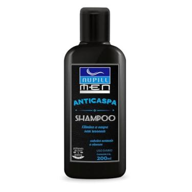 Imagem de Nupill Shampoo Men Anticaspa 200Ml Preto