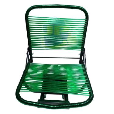 Imagem de Cadeira de fio giratória com encosto dobrável para canoa ou barco