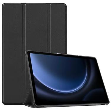 Imagem de Capa Smart Para Galaxy Tab S9 FE (Tela 10.9") - C7 COMPANY (Preto)