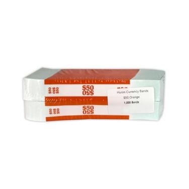 Imagem de Huron Faixa de moeda $50 laranja (1000 peças)