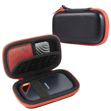 Imagem de Leayjeen Capa de disco rígido compatível com Sandra Ultimate Portable Solid State Drive SSD SDSSDE30/61/81 500GB 1TB 2TB 4TB Capa protetora de armazenamento (apenas capa)