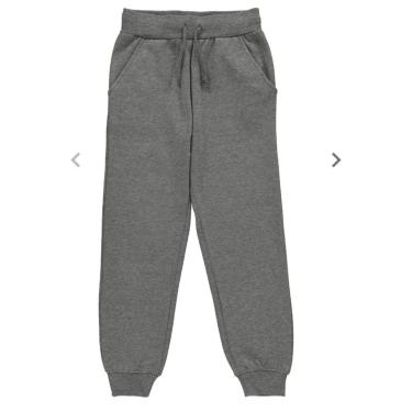 Imagem de Calça Moletom Infantil Juvenil Premium Com Bolso Punho e Regulagem-Unissex