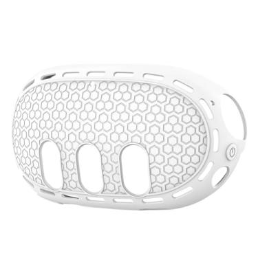 Imagem de Capa protetora para fone de ouvido VR compatível com acessórios para jogos Meta Quest 3 VR, capa protetora frontal anti-riscos VR de silicone à prova de suor/889