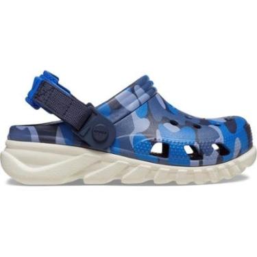 Imagem de Sandália crocs duet max ii camo redux clog t navy/stucco-Masculino