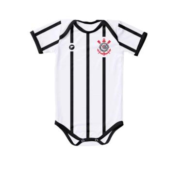 Imagem de Body Corinthians Bebê Com Proteção Uv Torcida Baby