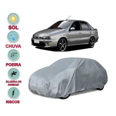 Imagem de Capa cobrir carro fiat brava impermeável proteção bezzter