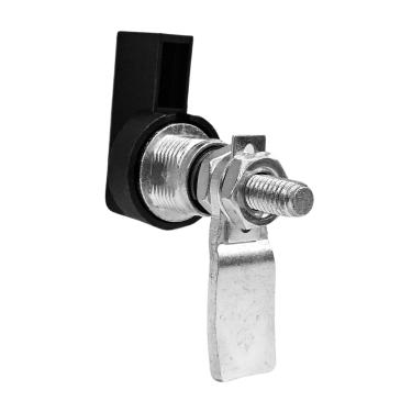 Imagem de Fecho Lingueta C/ Manopla Click S/ Trava P/ Cadeado A=25-35mm Preto Cod. 25132 - Tasco