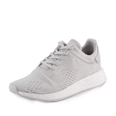 Imagem de adidas Mens WH NMD_R2 Primeknit Tan/White Fabric Size 10