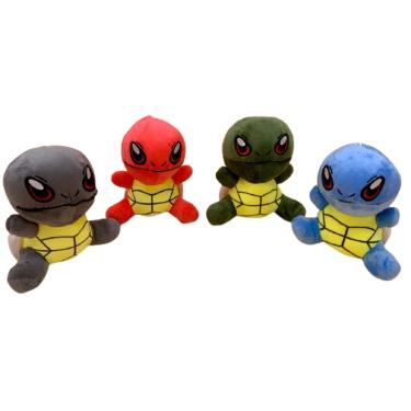 Imagem de 4 Pelúcia tartaruga Pokémon pelucia animais p/cesta presente