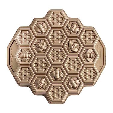 Imagem de Forma P/Bolo - Honeycomb Pull Nordic Ware Dourado No Voltagev