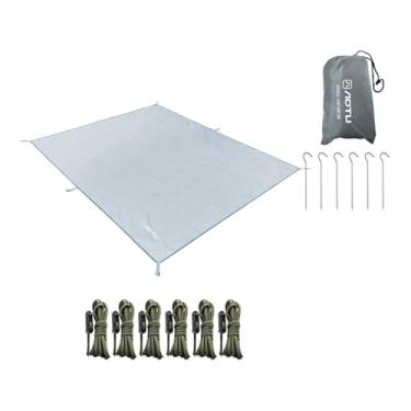 Imagem de Generic Camping Tarp Rain Shelter À Prova de Chuva Portátil Rain Tarp Awning Canopy Tenda Camping Canopy para Caminhadas Praia Viajando, 220cm X 180cm
