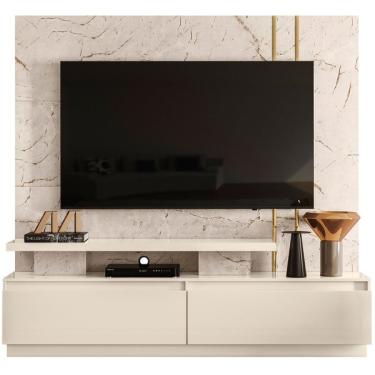 Imagem de Home Theater Para Tv 75 Polegadas Com 2 Gavetas New  rtemis C