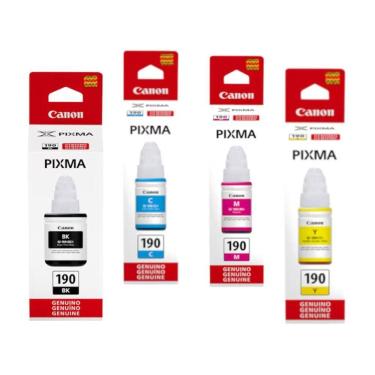 Imagem de Kit 4 Refil Canon G-190 G1100 G3110 G3111 G4100 G4110 G4125