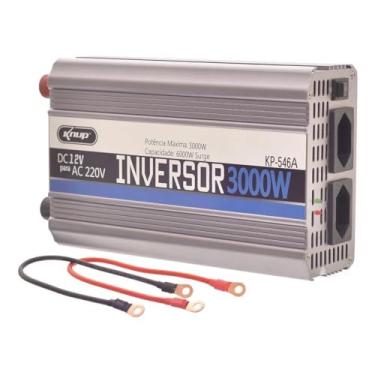 Imagem de Inversor de Tensão Veicular 3000w 12v pra 220v - knup