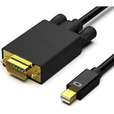 Imagem de Cabo Mini Displayport VGA 1080p 1920x1200 MDP 4,5 metros - Bolaazul