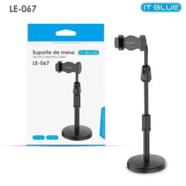 Imagem de Suporte regulável articulado 360 para celular it blue le067 - Home Goo