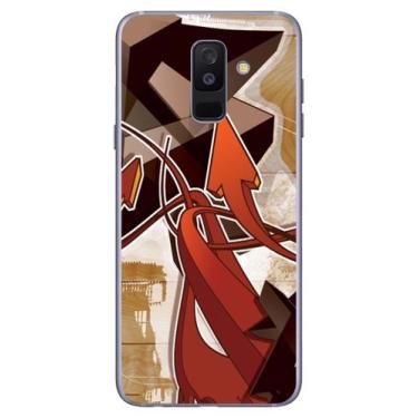 Imagem de Capa Adesivo Skin071 Verso Para Samsung Galaxy A6 Plus - KawaSkin