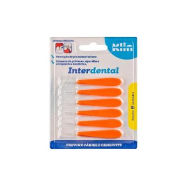 Imagem de Escova Interdental - Limpeza de Prótese, Aparelho Dentário - Klin, Lar
