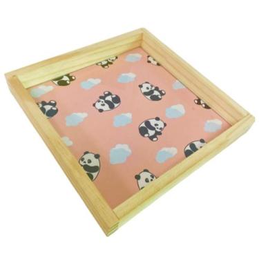Imagem de Bandeja em Pínus Personalizada Bebê Menino/Menina - Dóia Kids, Bandeja