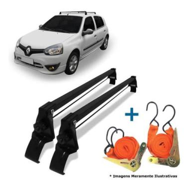 Imagem de Rack de Teto Bagageiro + 2 Cintas Clio 4 Portas Ano 01/15 - Vhip