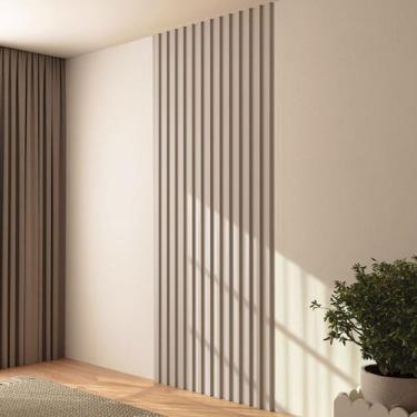 Imagem de Painel para TV 100% Mdf Ripado Fendi Pa74 Fe - Dalla Costa, Moderno, B