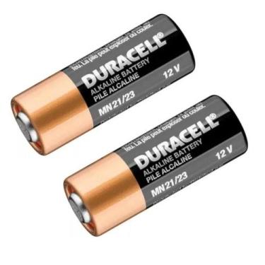 Imagem de Pilha 12V Alcalina Duracell Mn21 / A23 Original Com 2 Pilhas