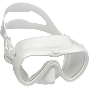 Imagem de Máscara de Mergulho Cressi A1 Anti Fog, Branco, Transparente