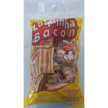 Imagem de salgadinho de bacon 60g fardo com 30und - Luquinha