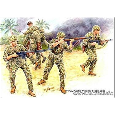 Imagem de Master Box Bloody Atoll US Marine Corps Infantry Tarawa, November 1943 1/35 3543
