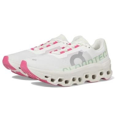 Imagem de On Cloudmonster Tênis feminino, Branco/lima, 40