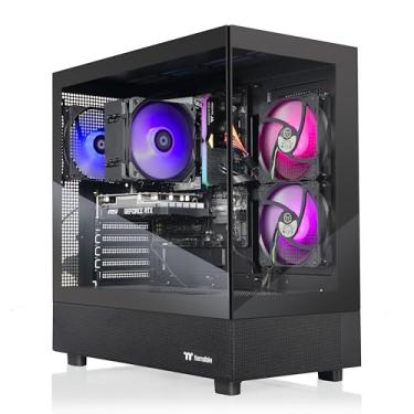 Imagem de Thermaltake LCGS Vista i350 Desktop para jogos (Intel® Core™ i5-14400F, memória ToughRam 16GB DDR5 5600MT/s RGB, NVIDIA® GeForce RTX™ 3050, 1TB NVMe M.2, WiFi, Windows 11) V27B-B76H-350-LCS