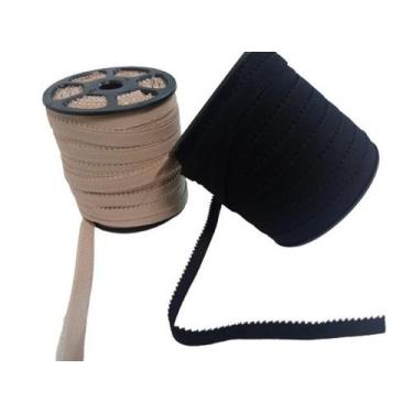 Imagem de Fresia 12 Elástico Zanotti Rolo 50m X 11mm F06, Preto