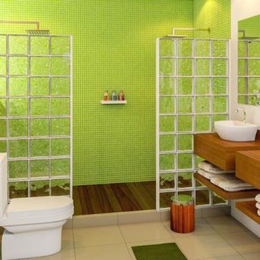 Imagem de Bloco de Vidro Seven 19x19cm Translúcido