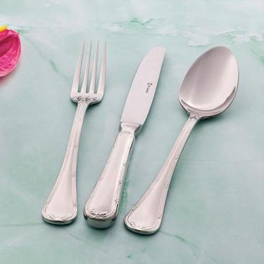 Imagem de Faqueiro St. James 130 Peças Croisé Prata - St James