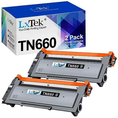 Imagem de LxTek Cartucho de toner de substituição compatível para Brother TN660 TN-660 TN630 TN-630 para usar com impressoras HL-L2300D HL-L2380DW HL-L2340DW HL-L2320D DCP-L2540DW MFC-L2740DW (2 preto), alto rendimento