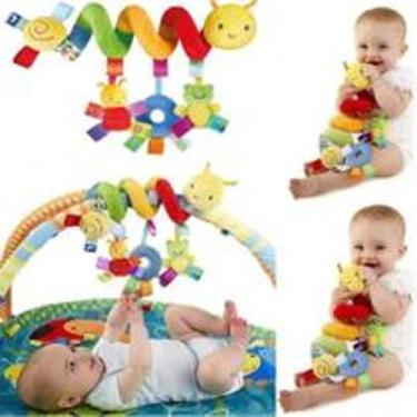 Imagem de Mobile Espiral Para Bebê Conforto Carrinho Berço Centopeia - Baby e Ma