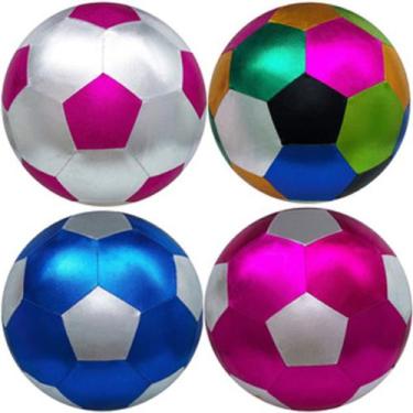 Imagem de Kit 06 Bolas Gigante Inflável Tecido E Vinil Festas Decoração 45cm - A