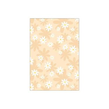 Imagem de Painel De Festa Vertical 1,50 x 2,20 - Margarida e Poás Bege Suave 073