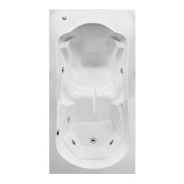 Imagem de Banheira Gardenia com hidro em acrílico - Só Banheiras, 1,80X0,84X0,50