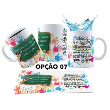 Imagem de Caneca 325ml Dia Dos Professores Especialista TEA Autismo - LARANJA E 