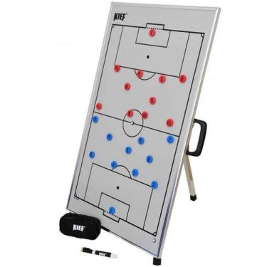 Imagem de Quadro Tático Magnético de Futebol de Campo com Tripe Kief