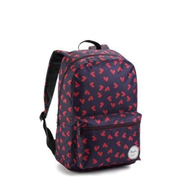 Imagem de Mochila Casual Denlex Escolar Coração