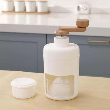 Imagem de Triturador De Gelo Moedor Picador Legumes Manual Manivela Ra - oem