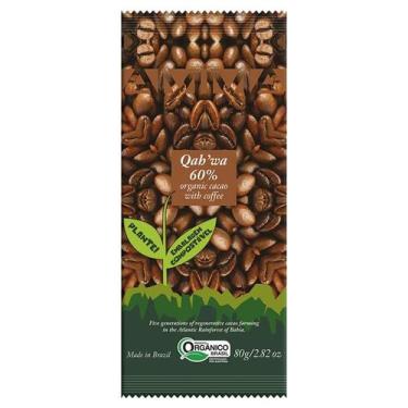 Imagem de Chocolate Orgânico 60% Cacau com Café Qahwa Amma 80g