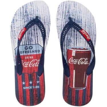 Imagem de CHINELO COCA COLA RUST GLASS MASCULINO-Masculino