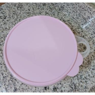 Imagem de Criativa 3 Litros Translúcida e Tampa Rosa Tupperware