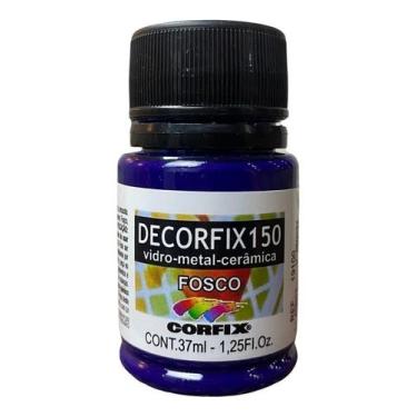 Imagem de Tinta Decorfix 150 Fosco 37ml 441 Azul Royal Corfix